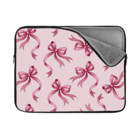 Book/E-Reader Sleeve - Pink Bows