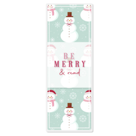 Boekenlegger - Be merry & read