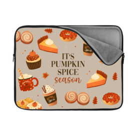 Book/E-Reader Sleeve - It's pumpkin spice season