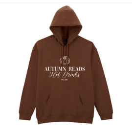 Hoodie - Autumn Reads & Hot Drinks | Maat XL
