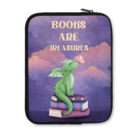 Chapterized x Another View | Book/E-Reader Sleeve - Books are Treasures