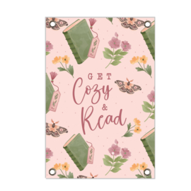 Tuinposter - Get Cozy & Read