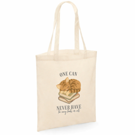 Shopper - One can never have too many books or cat