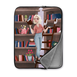 Chapterized x Another View | Book/E-Reader Sleeve - Spring Booklover