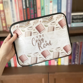 Book/E-Reader Sleeve - Get Cozy & Read