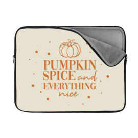 Book/E-Reader Sleeve - Pumpkin Spice