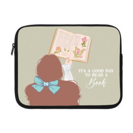 Book/E-Reader Sleeve - It's a good day to read a book