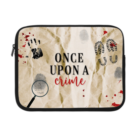 Book/E-Reader Sleeve - Once upon a crime