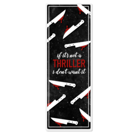 Boekenlegger - If it's not a thriller I don't want it