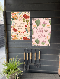 Tuinposter - Get Cozy & Read