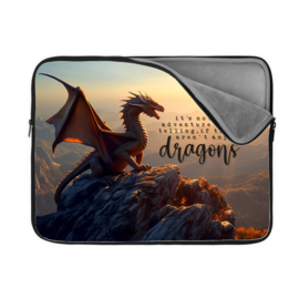 Book/E-Reader Sleeve - Dragons