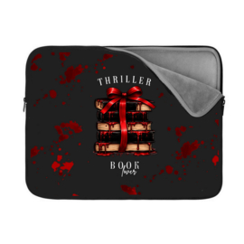 Book/E-Reader Sleeve - Thriller book lover