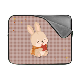 Book/E-Reader Sleeve - Fall Bunny