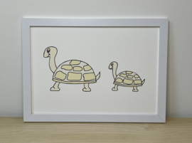 Schildpadden Zacht Geel