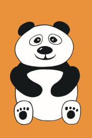 Panda Oranje