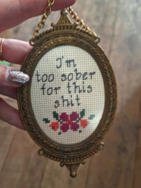 Too sober