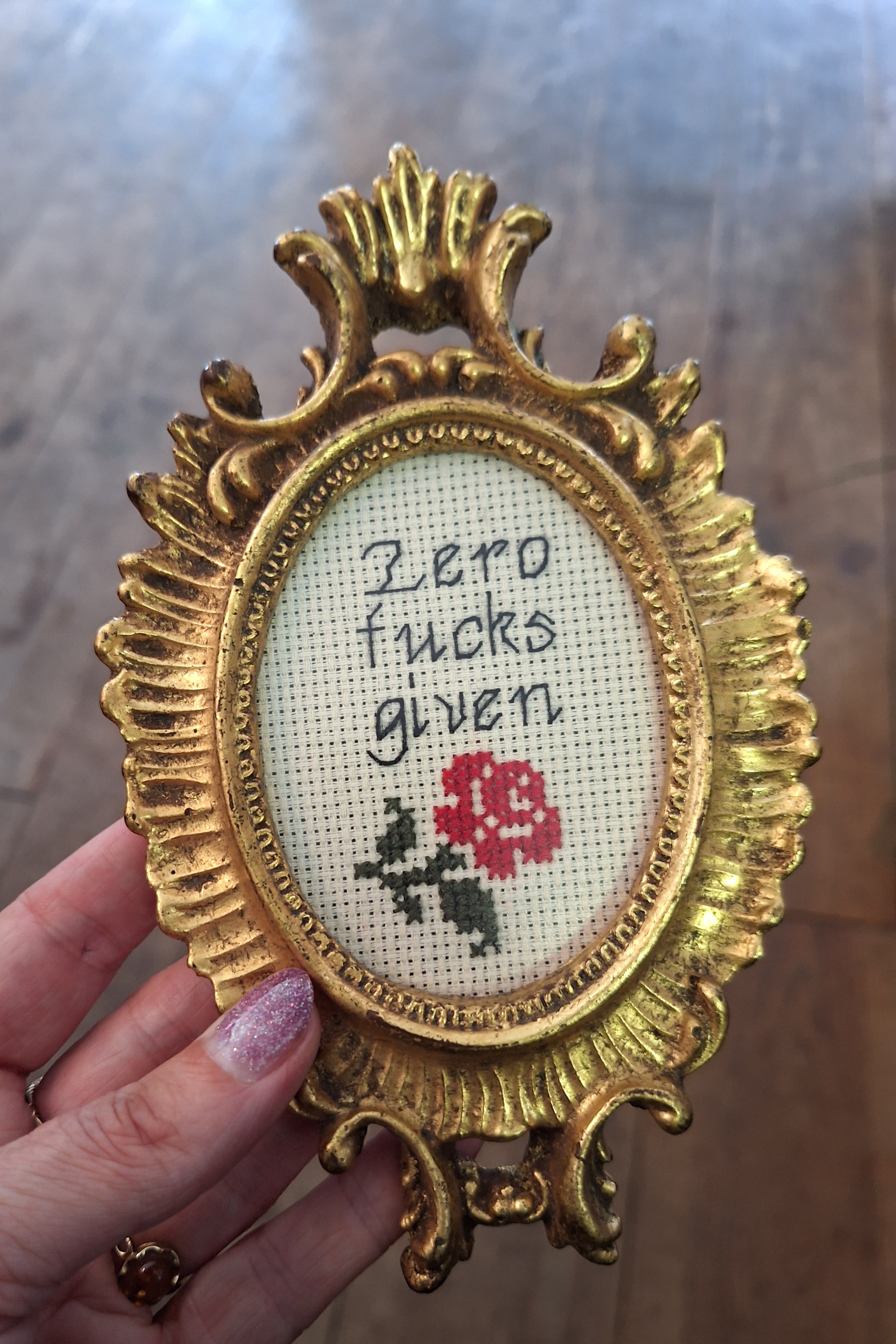 Zero fucks given