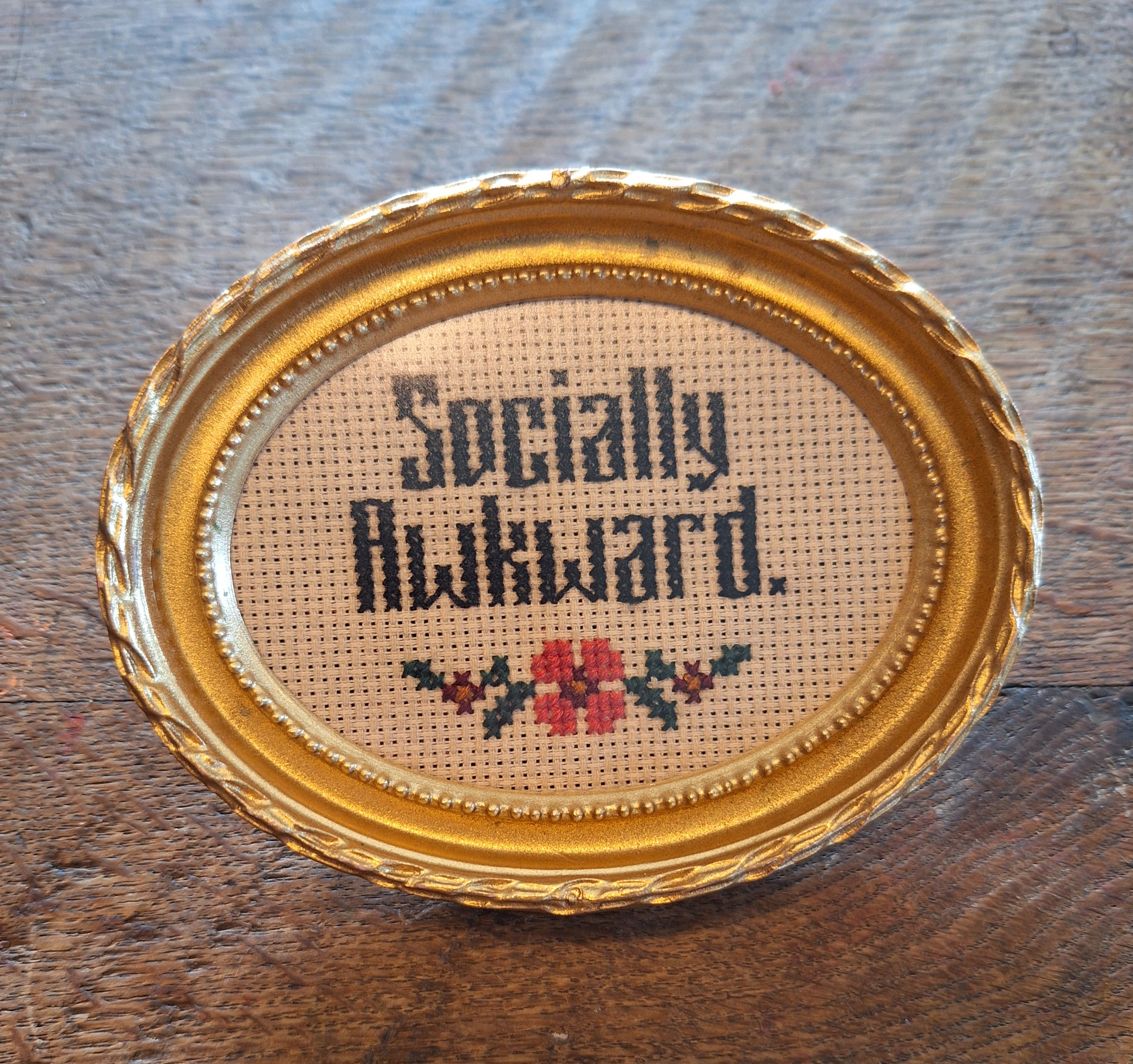 Socially awkward