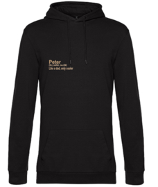 Hoodie - Peter, zelfst. nw.