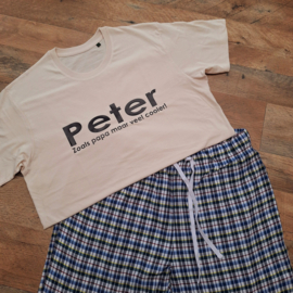 Pyjama Peter, zoals papa maar veel cooler!
