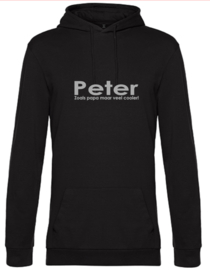 Hoodie Peter, like a dad