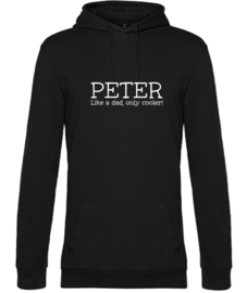 Hoodie Peter, like a dad
