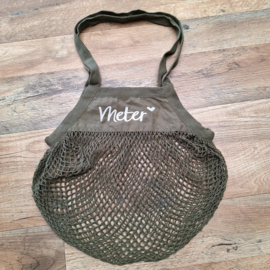 Mesh bag meter