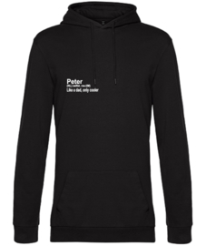 Hoodie - Peter, zelfst. nw.