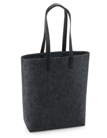 Premium vilten shopper