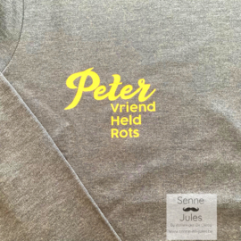 Hoodie PETER, vriend, held, rots