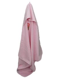 Badcape met geborduurde naam