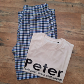 Pyjama Peter, zoals papa maar veel cooler!