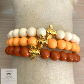 Armband golden bee