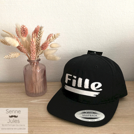 Twill snapback kinderpet