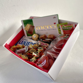 Verwen moment - Merci giftbox (Maat XL) | Snoepboxen