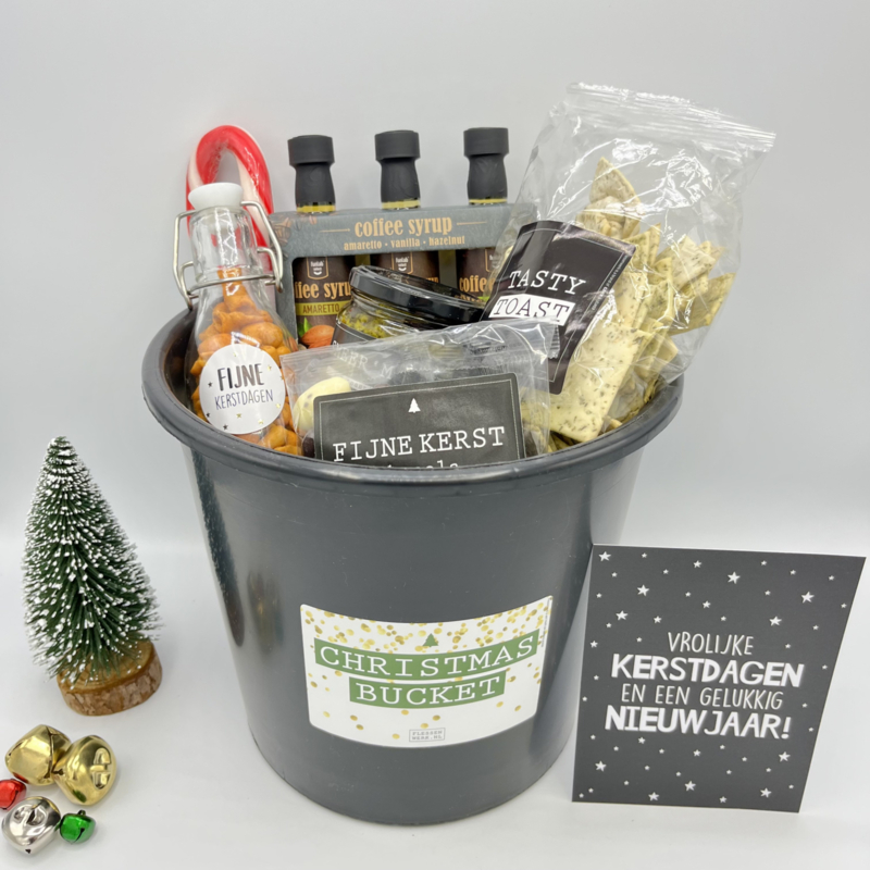 PRE Order: Kerst borrelpakket bucket 5L | Feestdagen