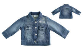 ido - Jeans jasje voor baby meisjes