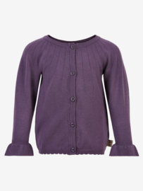 Creamie - Gebreide cardigan montana grape