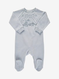 Fixoni - Velours pyjama babyblauw
