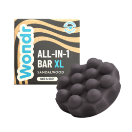 Wondr - Shampoo Bar XL - All-in-1 Men