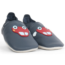 Bobux - Soft Soles Navy Red Racing Car