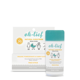 Oh-Lief - Natural Sunscreen Face Stick Kids & Baby (30ml)