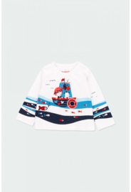 Boboli - T-shirt 'At Sea' voor baby meisjes