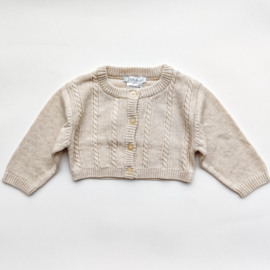 Tutto Piccolo - Beige cardigan