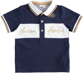 ido - Donkerblauw polo shirtje