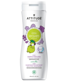 Attitude Little Leaves - 2-in-1 shampoo & body wash - vanille pear