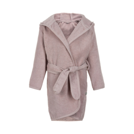 Pippi Babywear - Badjas met capuchon - icy roze