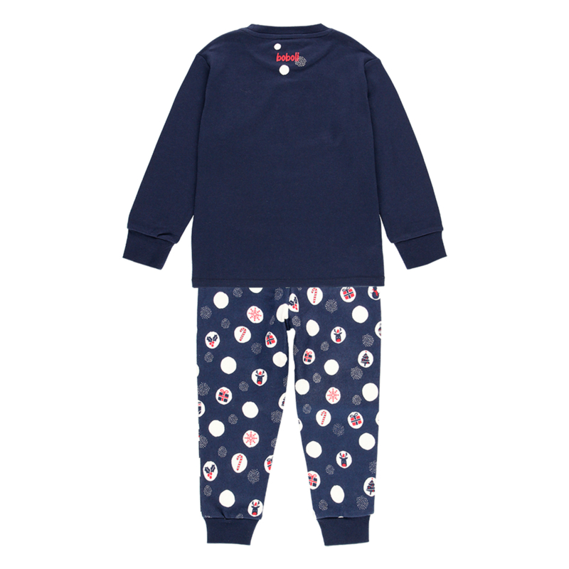 Boboli - Pyjama set Kerst - donkerblauw