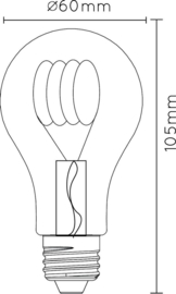 Filament LED Ø 6 cm