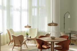 Hanglamp Clava Dine Wood UMAGE met pendel